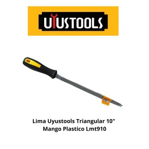 LIMA UYUSTOOLS TRIANGULAR 10" MANGO PLASTICO LMT91