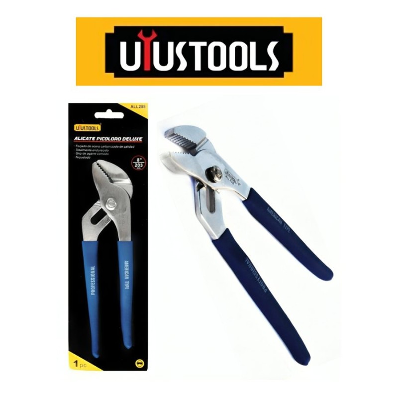 ALICATE UYUSTOOLS PICOLORO DE LUXE 08" ALL208