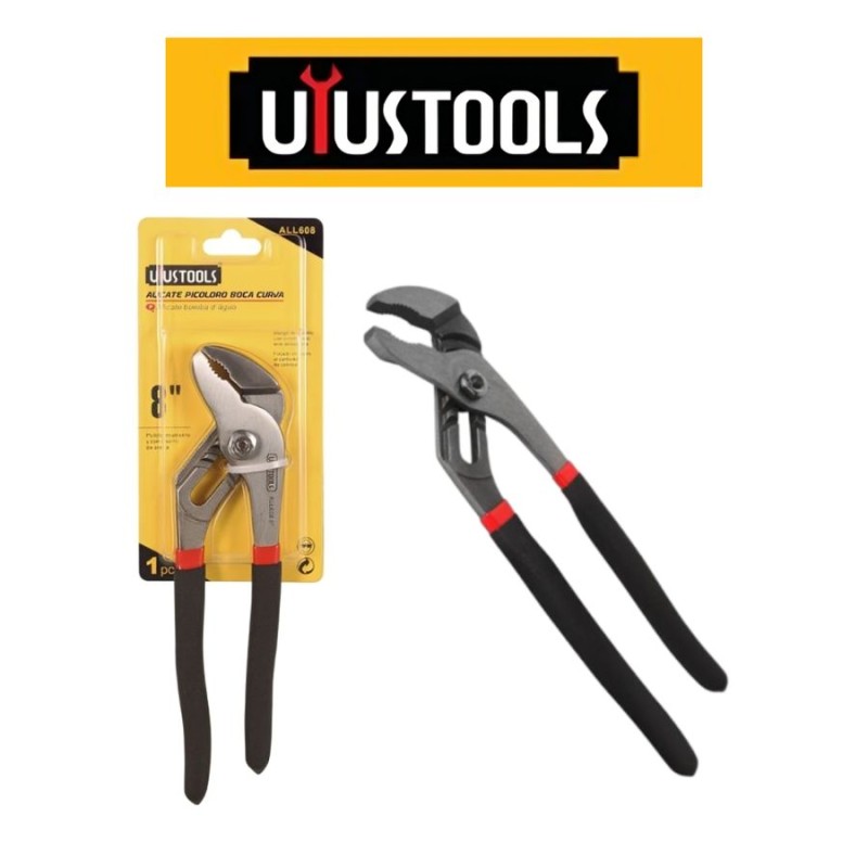 ALICATE UYUSTOOLS PICO LORO BOCA CURVA 08"ALL608