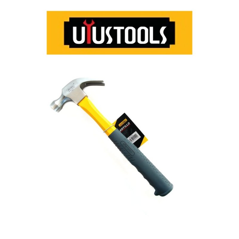 MARTILLO CARPINTERO M/FIBRA 12OZ UYUSTOOL MAD012