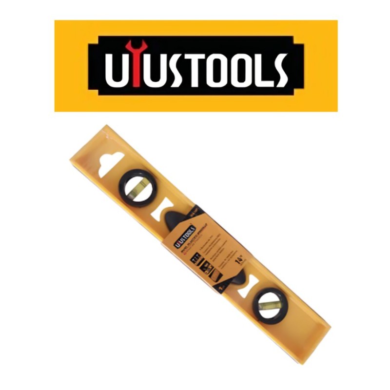 NIVEL PLASTICO UYUSTOOLS AMARILLO 14" NIA14P