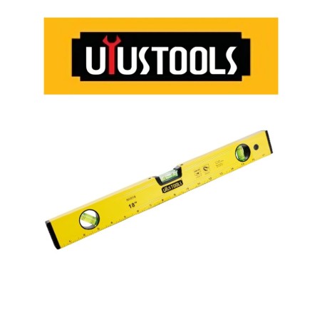 NIVEL ALUMINIO UYUSTOOLS TRES AGUAS 18" NII018