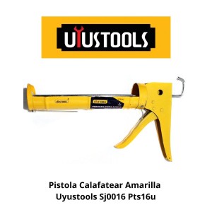 PISTOLA CALAFATEAR AMARILLA UYUSTOOLS PTS16U