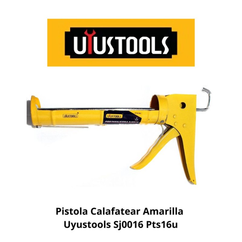 PISTOLA CALAFATEAR AMARILLA UYUSTOOLS PTS16U