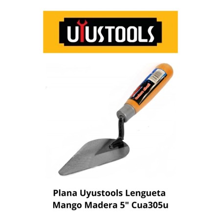 PLANA UYUSTOOLS LENGUETA MANGO MADERA 5" CUA305U