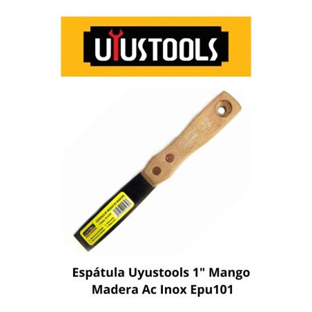 ESPATULA UYUSTOOLS MANGO MADERA INOX 1 EPU10