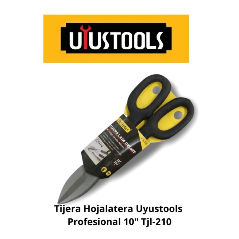 TIJERA HOJALATERA UYUSTOOLS PROFESIONAL 10"TJL210