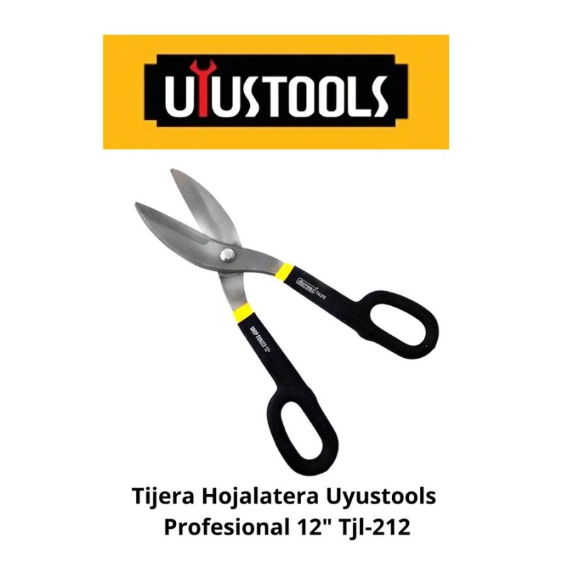 TIJERA HOJALATERA UYUSTOOLS PROFESIONAL 12"TJL212