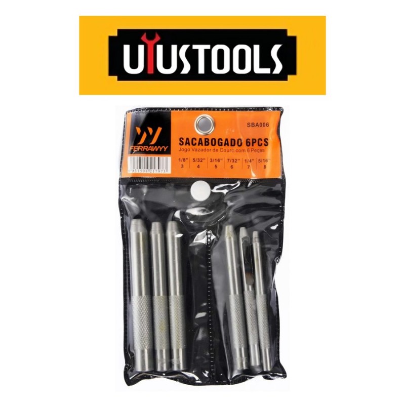 SACABOCADO UYUSTOOLS 6 PZS SBA06