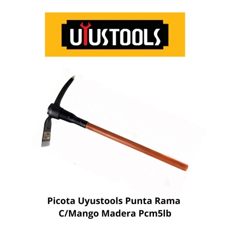 PICOTA UYUSTOOLS PUNTA RAMA C/MANGO MADERA PCM5LB