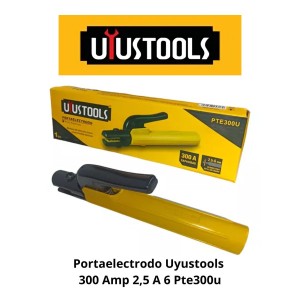 PORTAELECTRODO UYUSTOOLS 300 AMP 2,5 A 6 PTE300U