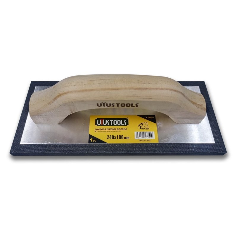 LIJADORA MANUAL DE GOMA UYUSTOOLS 245X95 LJM04U