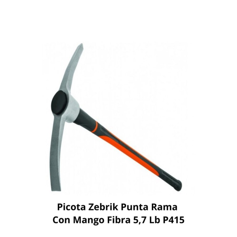 PICOTA ZEBRIK PUNTA RAMA CON MANGO FIBRA 5,7 LB P4