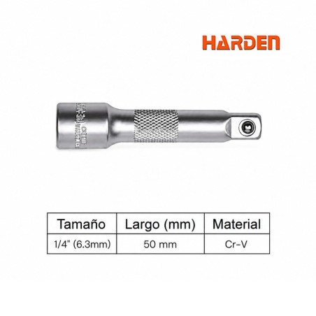 EXTENSION HARDEN 1/4" X 50MM 530351