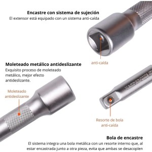 EXTENSION HARDEN 1/4" X100 MM 530352