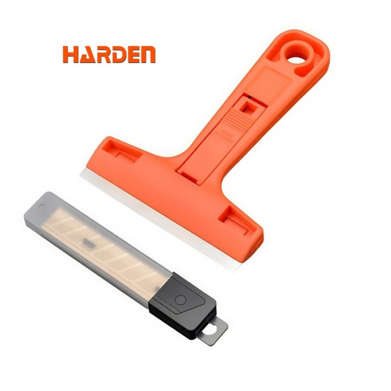 RASPADOR PLASTICO PINTURA HARDEN 145X100 MM 620216