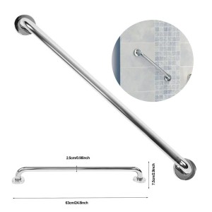 MANILLA SEGURIDAD INOXIDABLE CON TAPA 60 CM