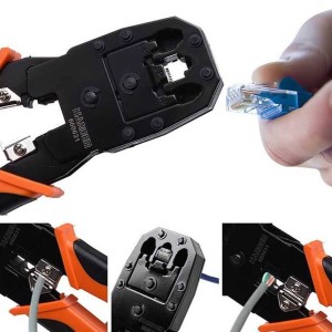 CRIMPEADORA HARDEN MULT RJ45 RJ11 RJ9 660631