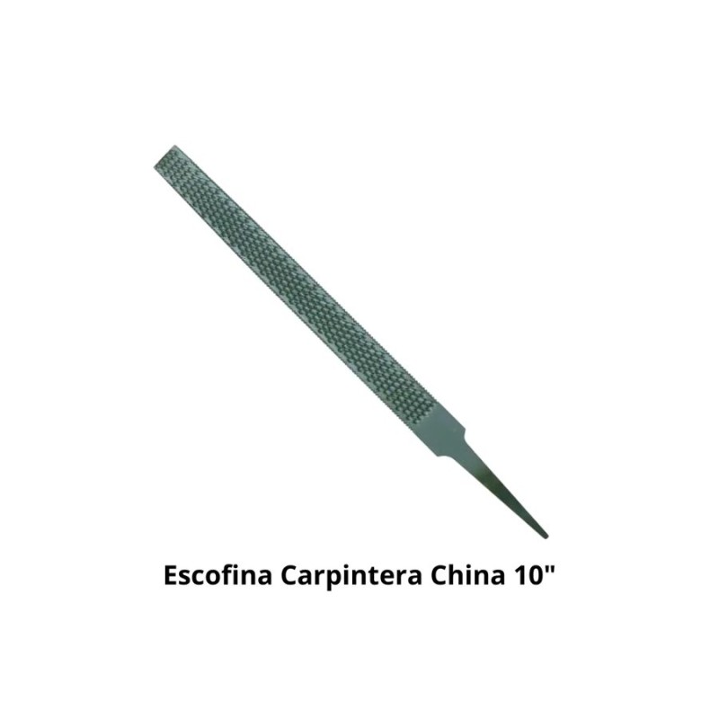 ESCOFINA CARPINTERA CHINA 10"