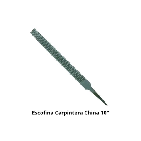 ESCOFINA CARPINTERA CHINA 10"