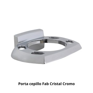 PORTACEPILLO FAB CRISTAL CROMO