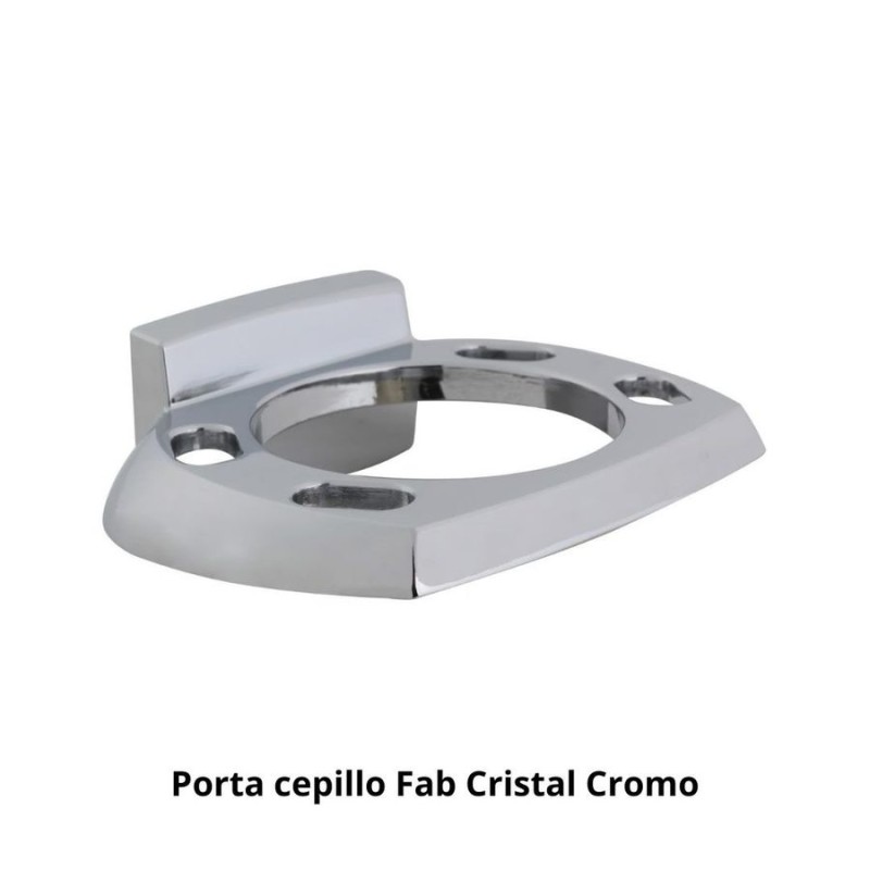 PORTACEPILLO FAB CRISTAL CROMO