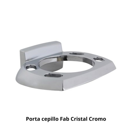 PORTACEPILLO FAB CRISTAL CROMO