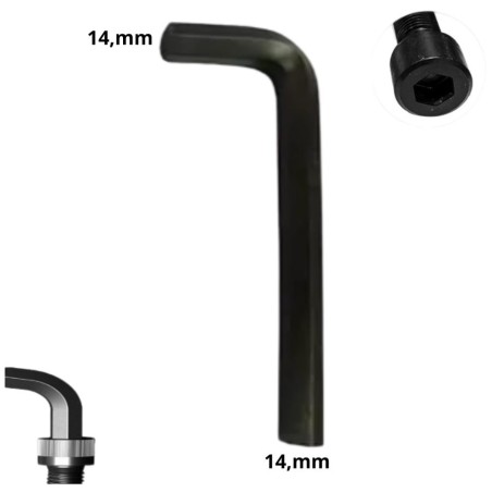 LLAVE ALLEN HEXAGONAL TIPO L CR-V 14,0 MM