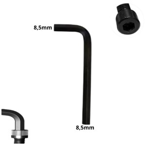 LLAVE ALLEN HEXAGONAL TIPO L CR-V 8,5 MM