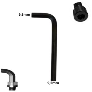 LLAVE ALLEN HEXAGONAL TIPO L CR-V 9,5 MM
