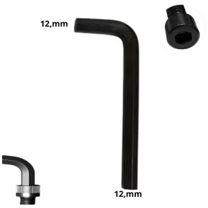 LLAVE ALLEN HEXAGONAL TIPO L CR-V 12,0 MM
