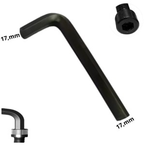 LLAVE ALLEN HEXAGONAL TIPO L CR-V 17,0 MM