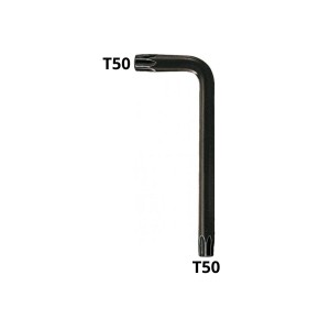 LLAVE TORK ESTRELLA 6 PUNTAS CORTA T50