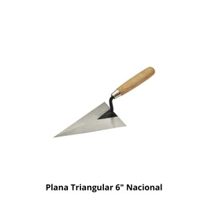 PLANA TRIANGULAR 6" NACIONAL