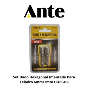 SET DADO HEXAGONAL IMANTADO PARA TALADRO 6MM/7MM C