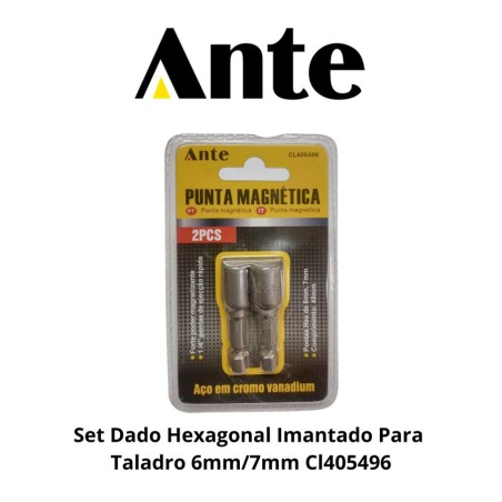 SET DADO HEXAGONAL IMANTADO PARA TALADRO 6MM/7MM C