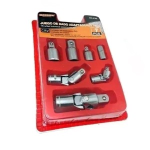 DADO ADAPTADORES MAKAWA JUEGO 7 PCS CRV MK-0785