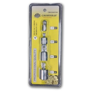 DADO REDUCTORES CROWNMAN 1/4" 3/8" 1/2" CM-DA8104