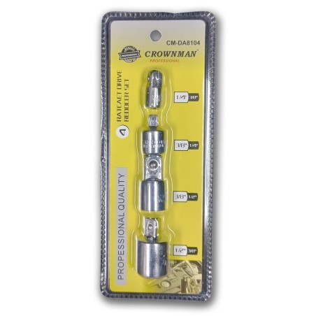DADO REDUCTORES CROWNMAN 1/4" 3/8" 1/2" CM-DA8104
