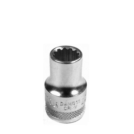 DADO UYUSTOOLS 1/2 - 11 MM POLIGONAL DAM011
