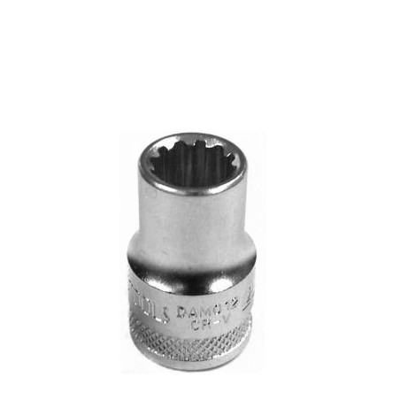 DADO UYUSTOOLS 1/2 - 12 MM POLIGONAL DAM012