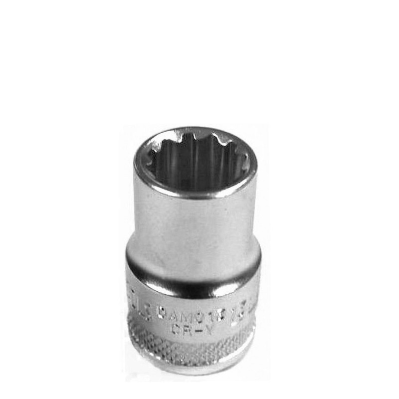 DADO UYUSTOOLS 1/2 - 13 MM POLIGONAL DAM013