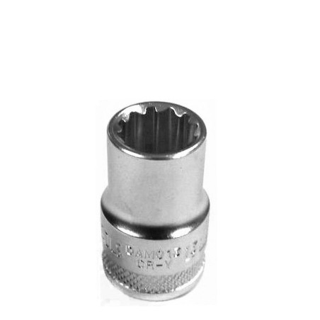 DADO UYUSTOOLS 1/2 - 13 MM POLIGONAL DAM013