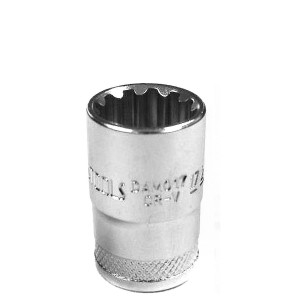 DADO UYUSTOOLS 1/2 - 17 MM POLIGONAL DAM017