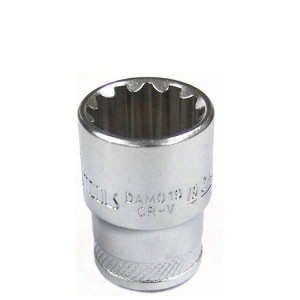 DADO UYUSTOOLS 1/2 - 19 MM POLIGONAL DAM019