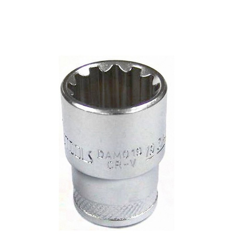 DADO UYUSTOOLS 1/2 - 19 MM POLIGONAL DAM019
