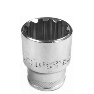 DADO UYUSTOOLS 1/2 - 24 MM POLIGONAL DAM024