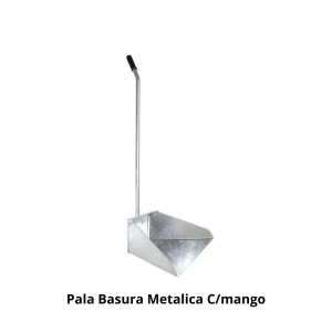 PALA BASURA METALICA C/MANGO