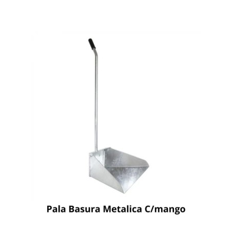 PALA BASURA METALICA C/MANGO