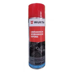 LIMPIADOR WURTH DE INTERIORES EN ESPUMA 500 ML 089